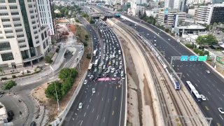 איילון צפון באזור לה גרדיה נחסם ע