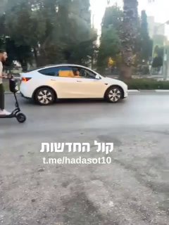 צפו -מרדף משטרתי אחר רוכב קורקינט התוצאה לפניכם...