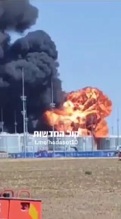 מכלי הדלק במחוז רוסטוב בוערים כבר יום חמישי, ברציפות מאז...