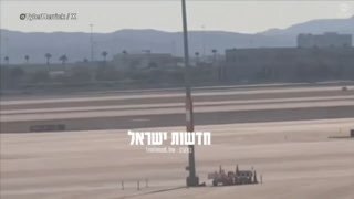 מטוס נוסעים עלה באש בעת שנחת | צפו בתיעוד...