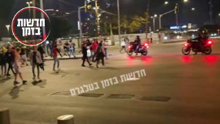 הפגנות וחסימות בתל אביב...