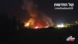 נראה שישראל גרמה נזק משמעותי בנמל לטקיה, וככל הנראה מכוונת...