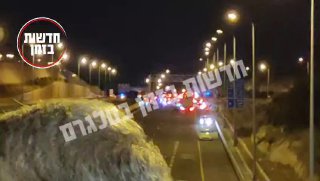 כביש 6 חסום...