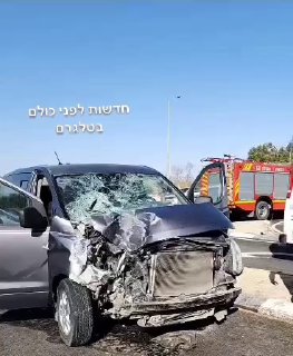 תיעוד מהתאונה הקטלנית בכביש 25 שבה נהרג רוכב אופנוע בן 25...