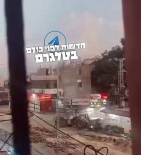 כוחותיני הורסים אנדרטה שהוקמה לאחד המחבלים שחוסל על ידי צהל...