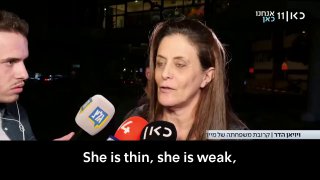 דודתה של החטופה המשוחררת, מייה שם חשפה: 